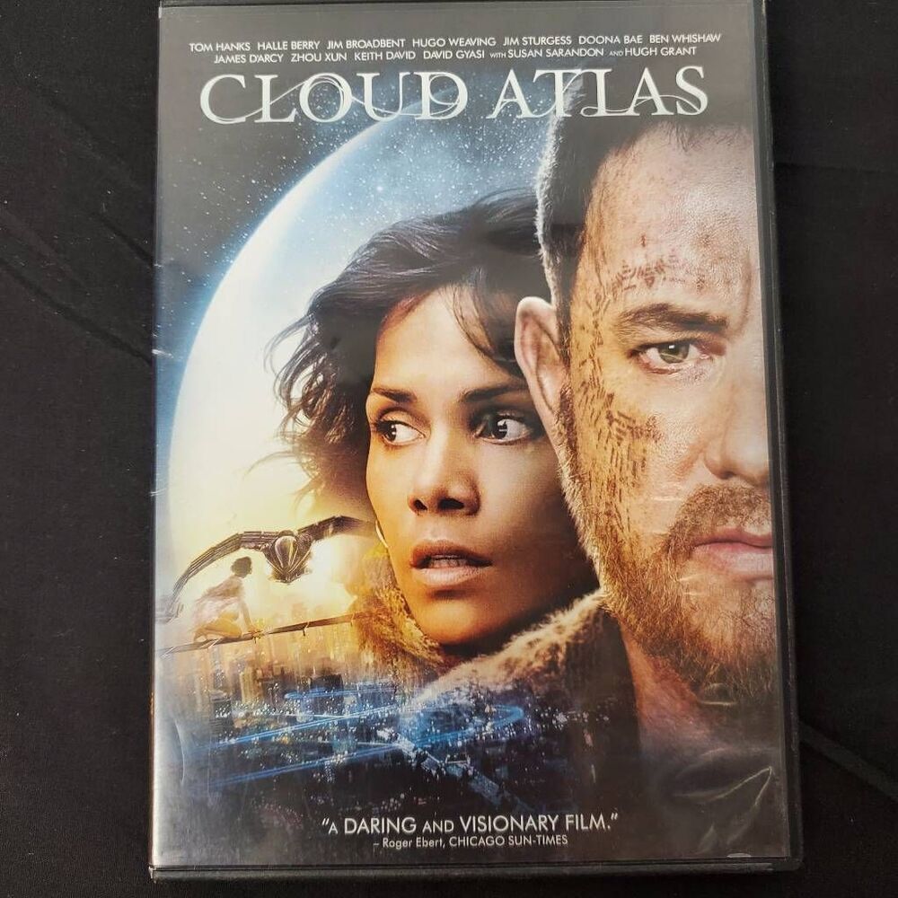 Cloud Atlas (2012 Film) Sci-fi/Drama, Movie [DVD]
